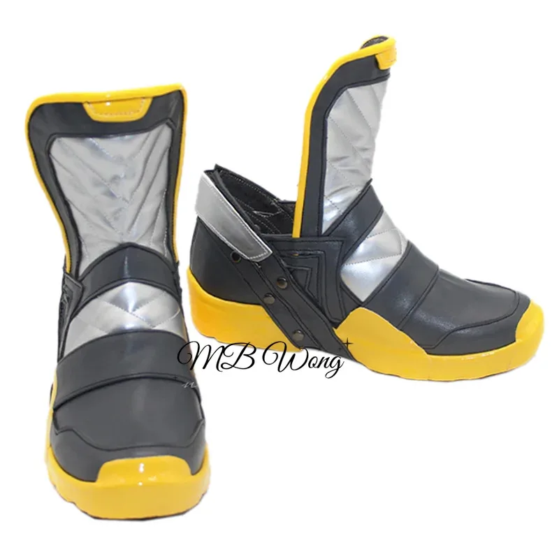 CyLOL HEARTSTEEL أحدث أحذية Ezreal التأثيرية أحذية صفراء لعبة لعب الأدوار ملابس حفلات الهالوين كرنفال دعامة عيد الميلاد للنساء M #5