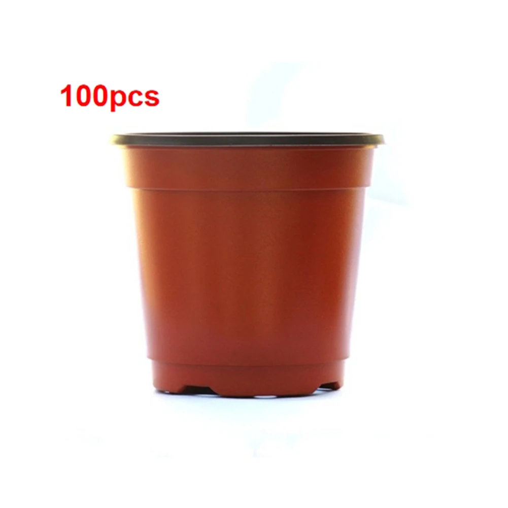 For Large Planting Projects Nursery Pots Plastic Nursery Pots For Plants Transplanting Containers Sturdy Plastic Construction