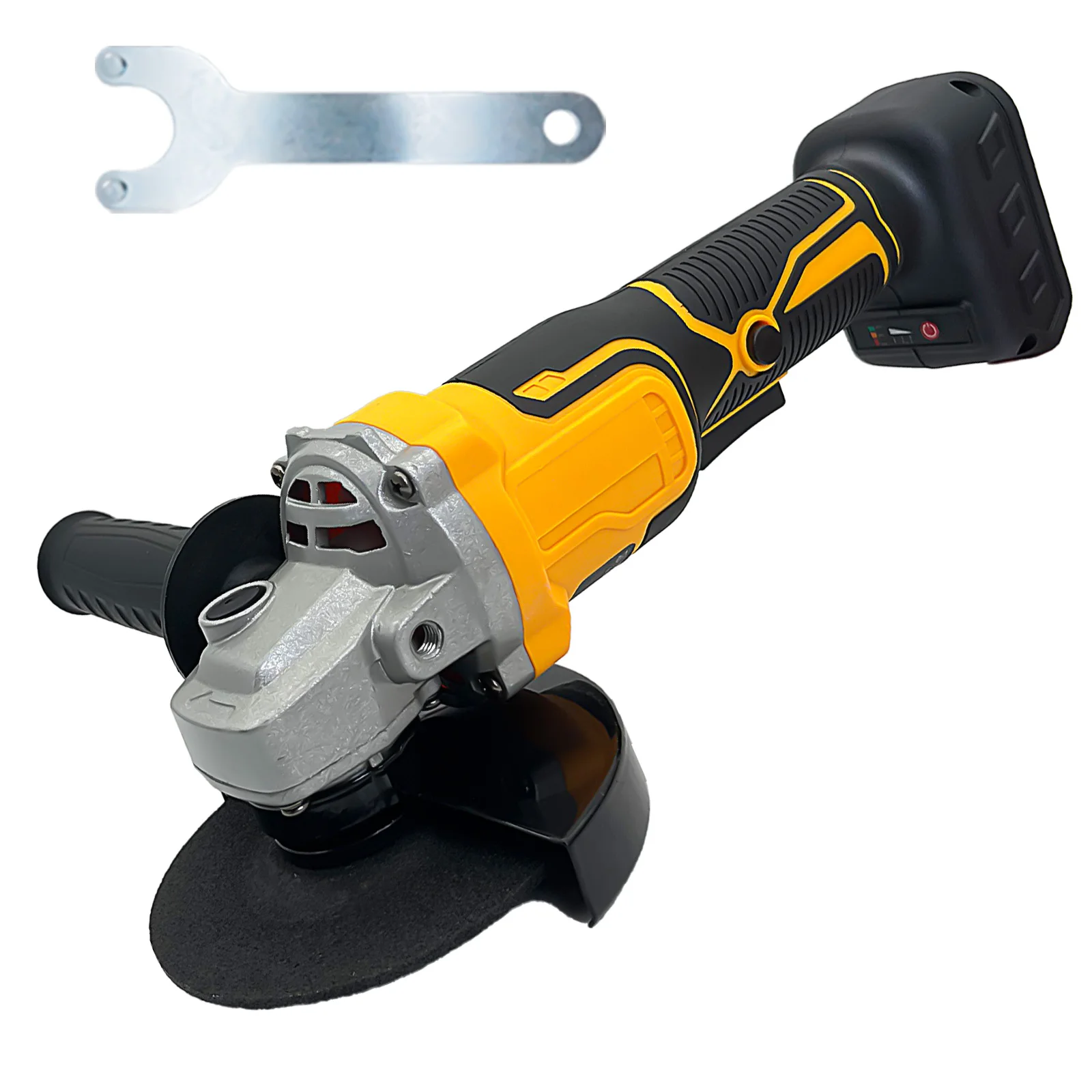 Cordless Angle Grinder, Electric Angle Grinder Compatible with Dewalt Battery, Grinder Power Tool With 11000 RPM &115mm 5