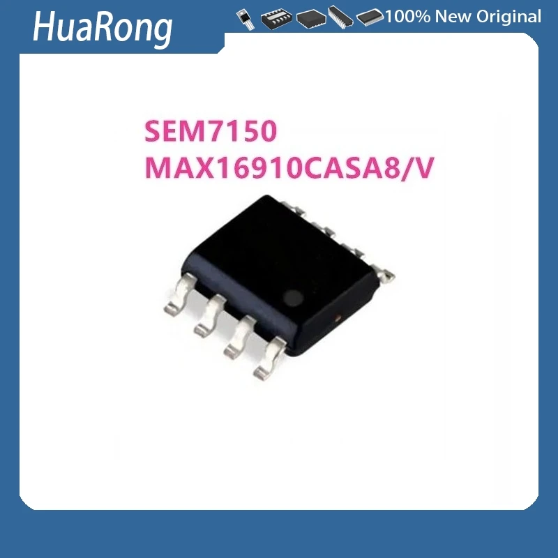 10Pcs/Lot   SEM7150 S7150 MAX16910CASA8/V MAX1691  MAX16910CASA8  SOP8