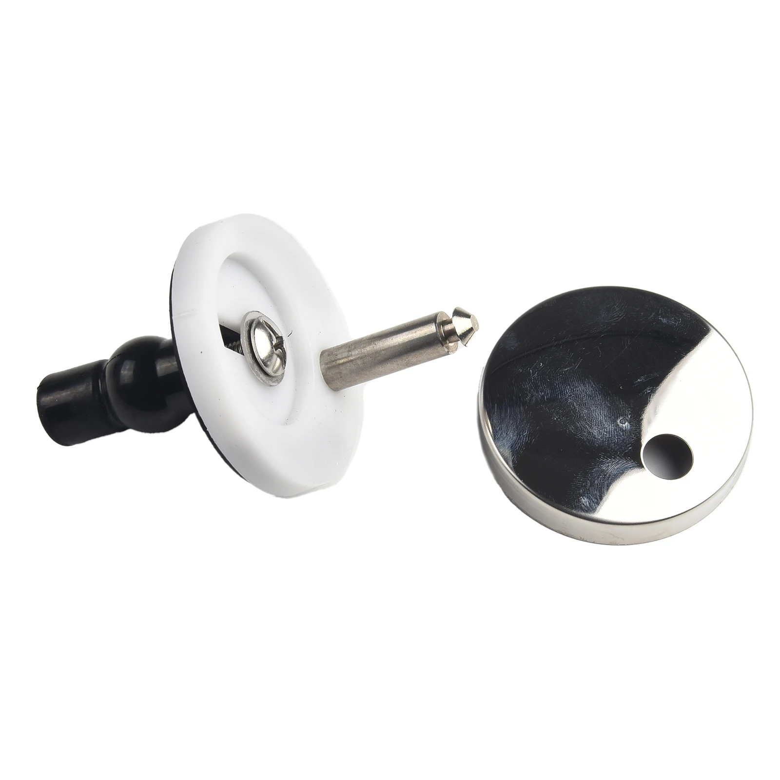 Hinge Pack Toilet Hinge Release Sliver&Black Soft Stainless Steel Top Close 50mm Fitting Hinge Pair High Quality