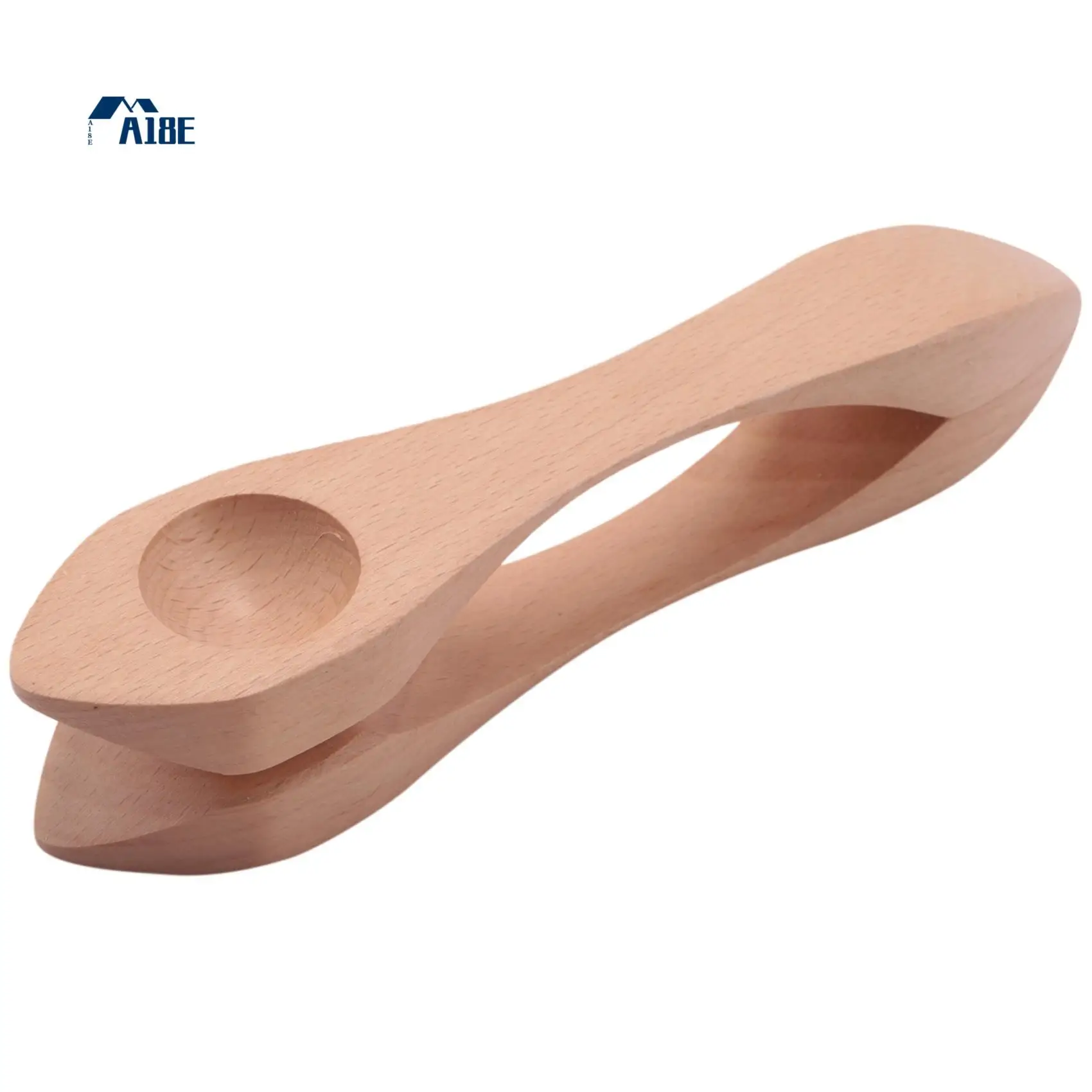 

A18E-10Pcs Wooden Musical Spoons Folk Percussion Instrument Natural Wood Musical Spoons Traditional Percussion Spoons Musical
