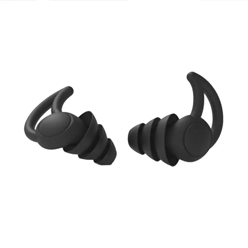 2/3 Layers Washable Ear Plugs Noise Canceling Earplugs Reusable for Sleep Reading Cycling Concerts Nightclubs Airplanes