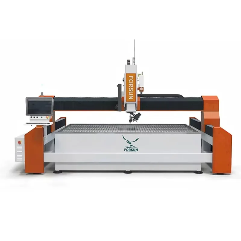 high pressure triaxial water jet for sale Water jet cutter for sale Powerful working pressure stability performance