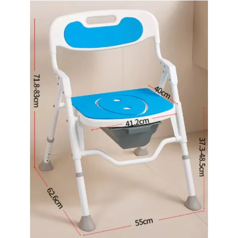 Wall-Mounted Shower Chair for Elderly or Disabled Bathroom Folding Stool Seat with Rehabilitation  Supplies