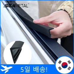 SEAMETAL Rubber Car Window Seal Strip 7-Shape Car Side Window Gap Filler Noise Insulation Waterproof Windproof Sealing Strips