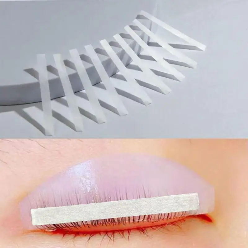 ● 500/1000Pcs Eyelash Perm Covering Paper Keratin Eyelash Lifting Film Press Eyelash Pressing Paper Curling Fixing Eyelashes