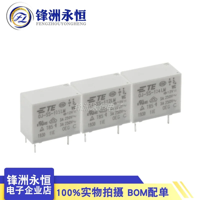 

OJ-SS-105LM OJ-SS-112LM OJ-SS-124LM Original Relay 4-pin 3A