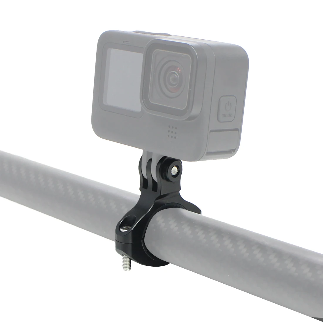 2x CNC-Fahrradlenkerhalterung für 18,5-33mm Rohre, Fahrrad- und Motorradhalterung aus Aluminium mit M5-Schraube für GoPro und DJI Action-Kameras – Detail 9