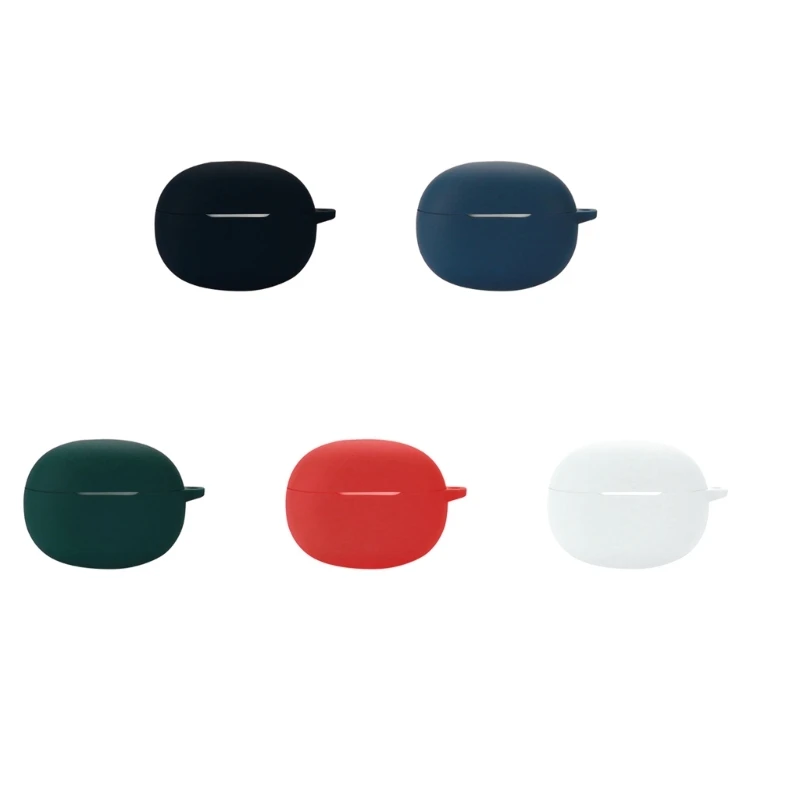 Capa protetora de silicone para botões realme t100 protetor de fone de ouvido sem fio caso capa escudo habitação anti-poeira manga