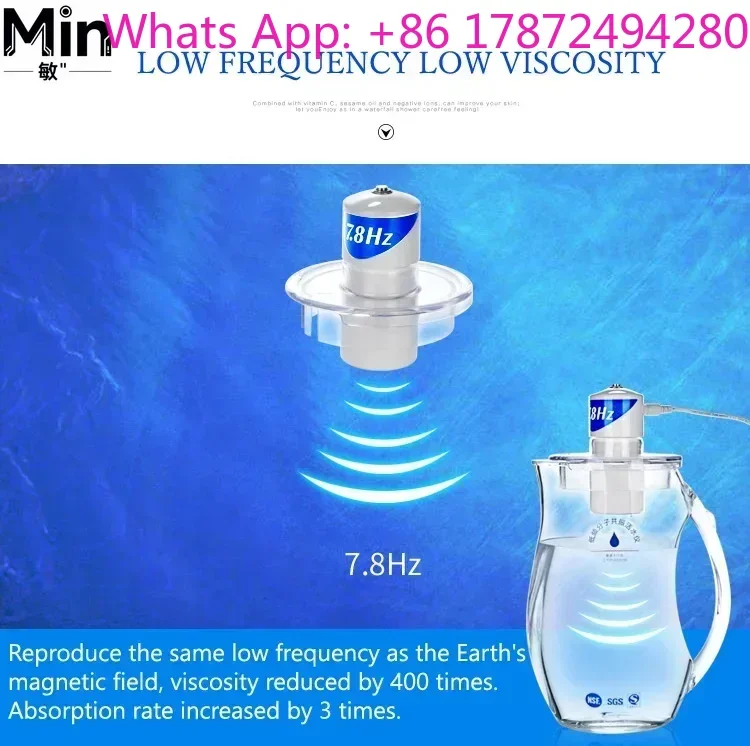 New Spin Molecular Resonance Water Device - Alters Water Molecular Structure, Improves Viscosity in 20 Mins