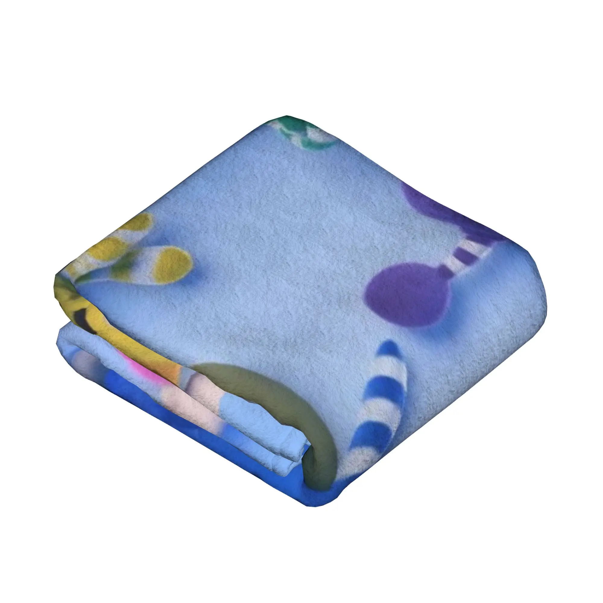 Oddbodse Animated Comedy Blanket Fuse Pogo Bubbles Jeff Slick Zee Lulu Fuzzy Awesome Warm Throw Blanket for Home Textile Decor