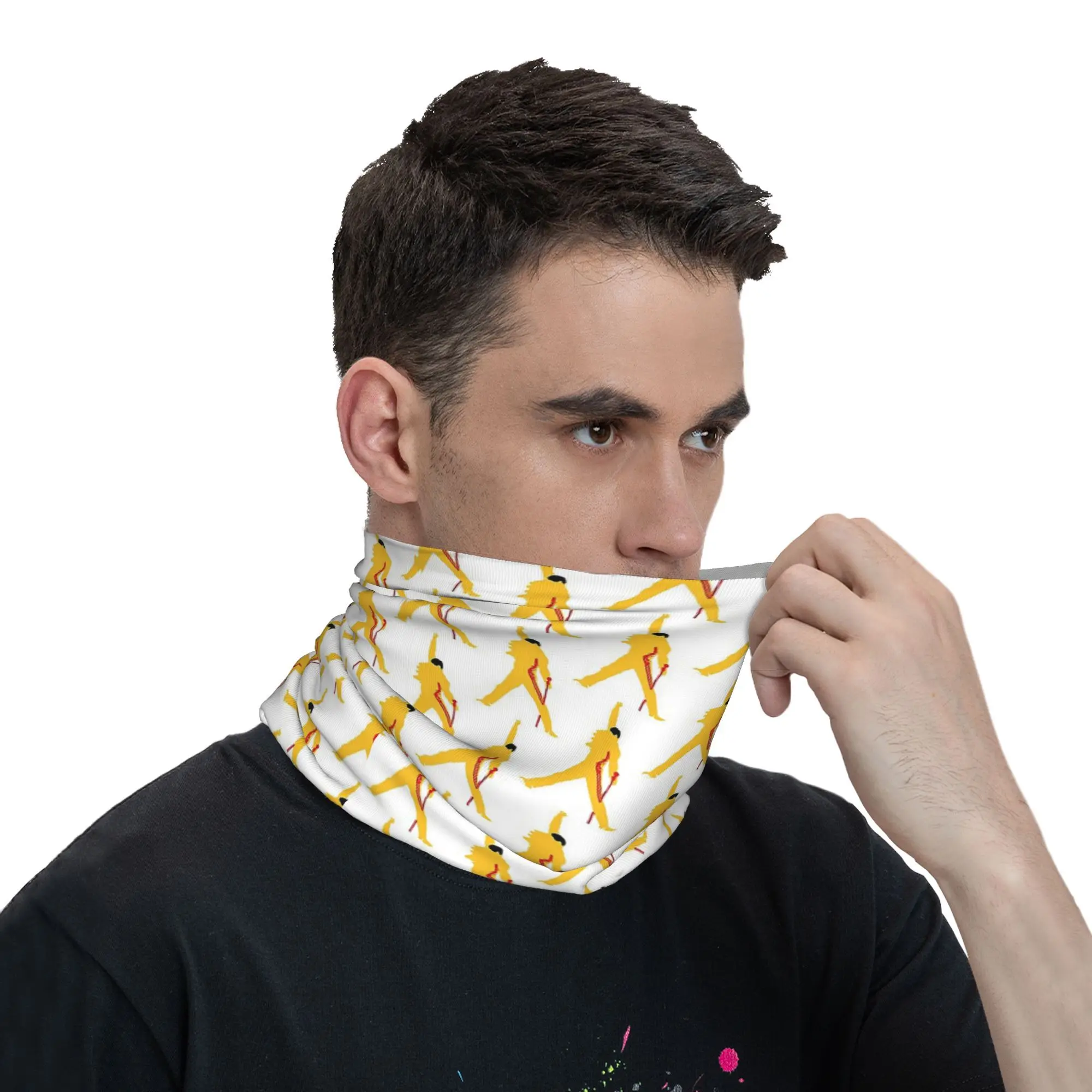 フレディ・マーキュリー クイーン バンダナ ネックカバー ラップ マスク スカーフ 多機能 サイクリング スカーフ ハイキング 釣り ユニセックス 大人 洗える