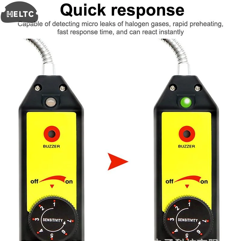 1PCS Refrigerante Gas HVAC Condizionatore D'aria Tester Strumento WJL-6000 Freon Rilevatore di Perdite Alogeno Rilevatore di Perdite R22 R410A R134A R1234YF