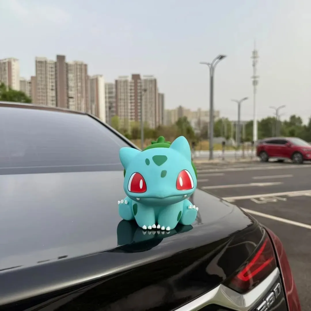 Pokemon Bulbasaur Cute Doll Cartoon Collectible Figure Anime Toy Living Room Desktop Car Decoration Ornaments Gift For Anime Fan - view 5