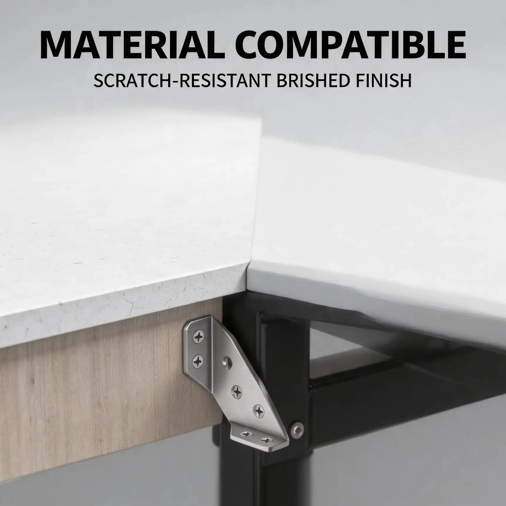10/20/40/50pcs Thickened Stainless Steel Angle Code 90 Degrees Right Angle Fixed Bracket Furniture Connectors