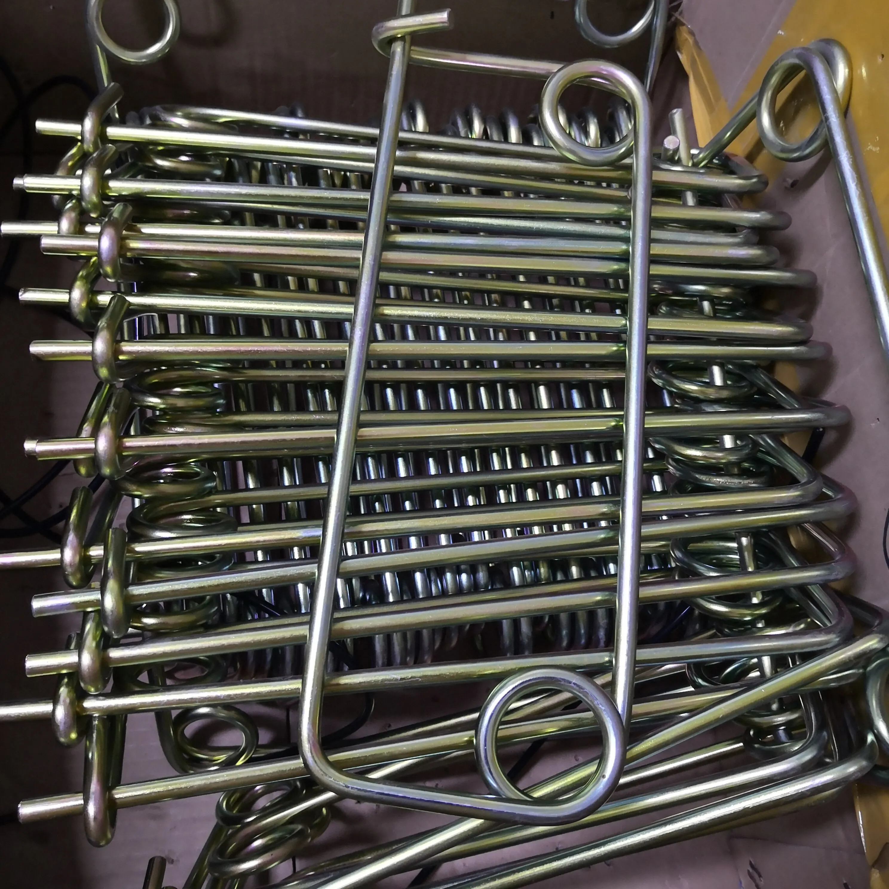 Dedicated Large Pins (Beryllium Bronze) for Seismic Geophone Strings — High Durability