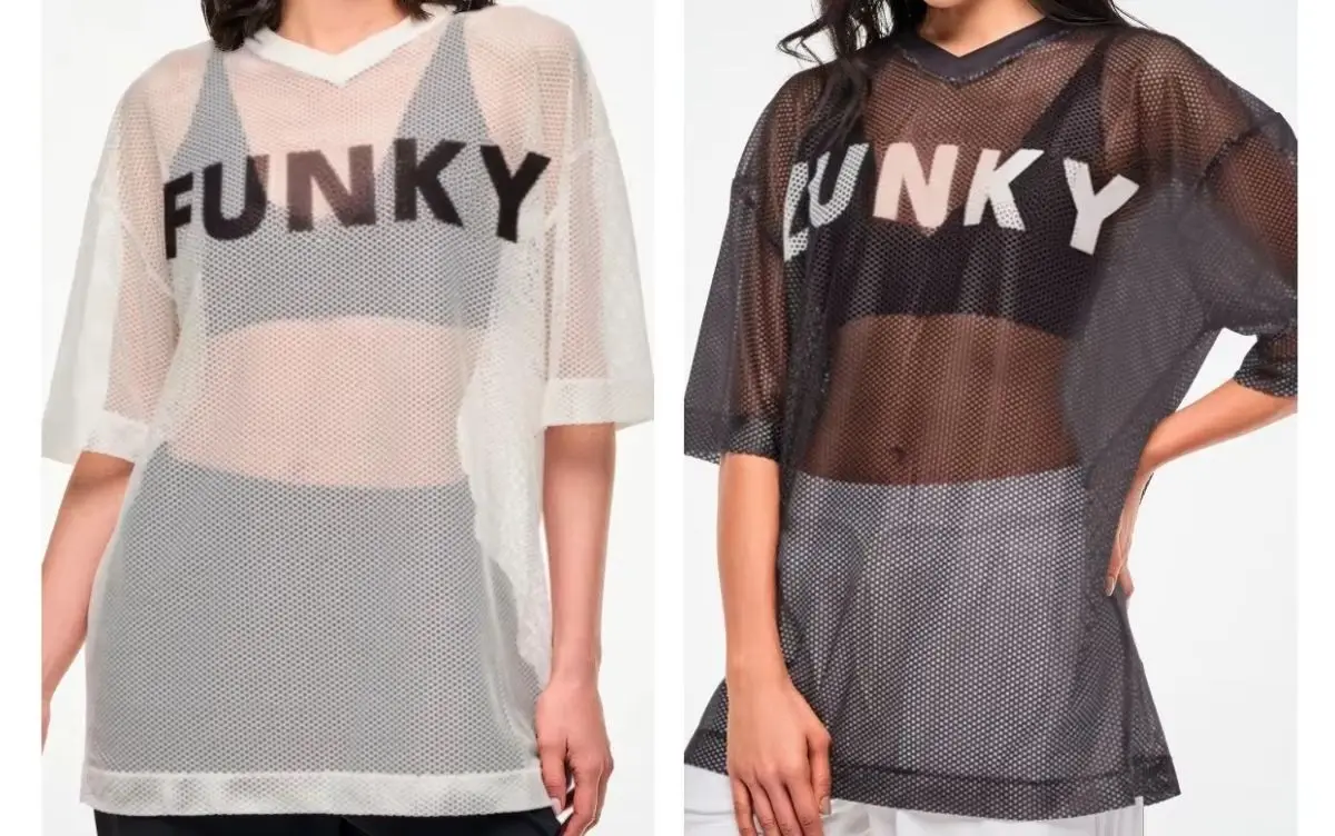 New Arrival Women T Shirts Top Tee Short Sleeve Men Running Net Mesh Top Clothes 1482