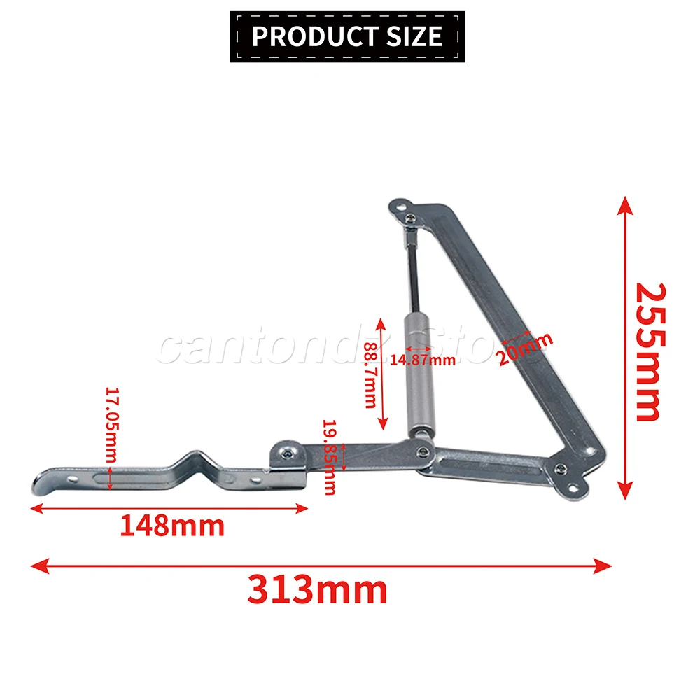 For Keter Store it out Midi Nova 880L SIO Prime Spare W26P Hinge Replacement Part Replacement W26P Piston Hinge