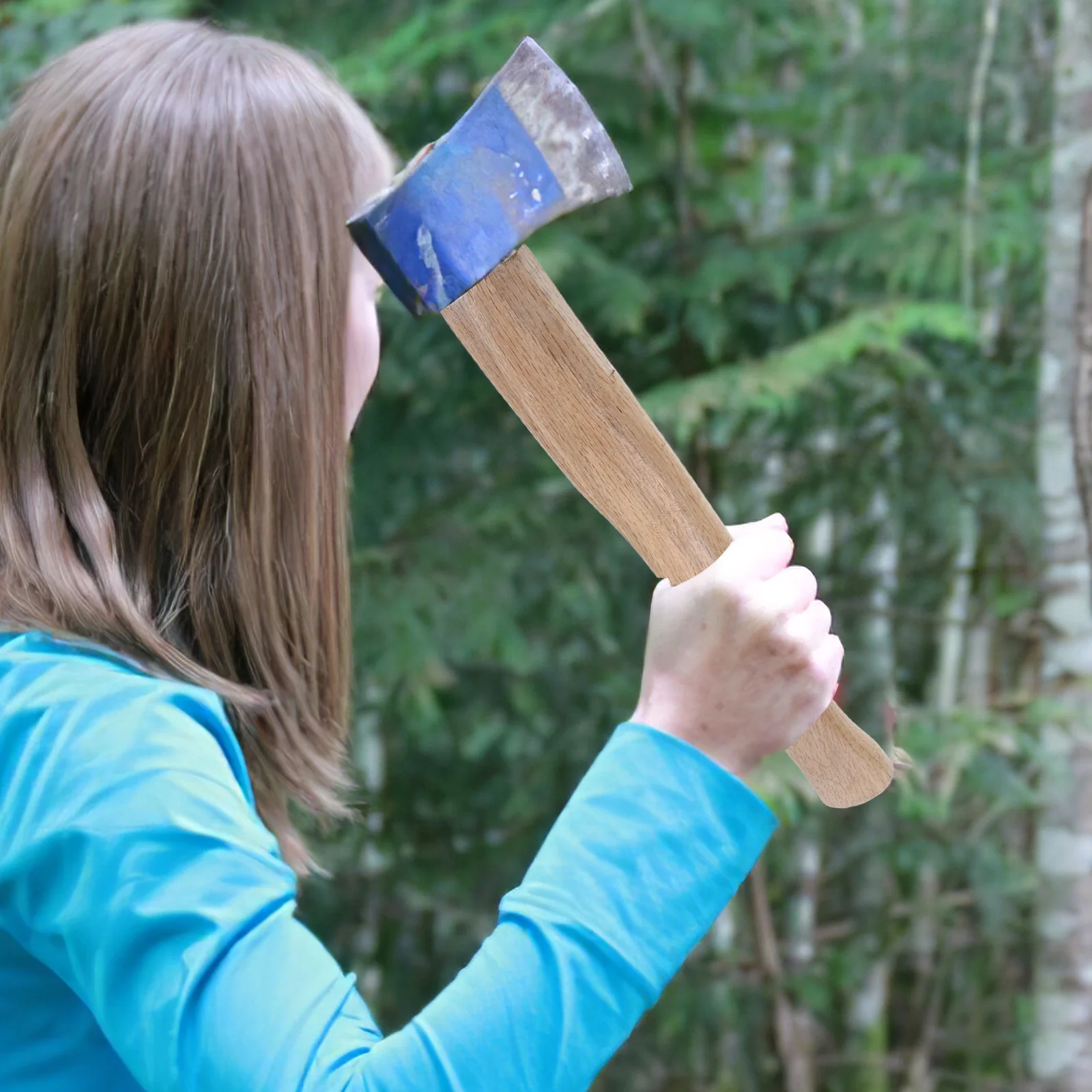 

1Set Premium Wood Handle and Tough Wedges Set for Hatchet Easy Install Home Toolbox Essentials Hatchet Handle Handles