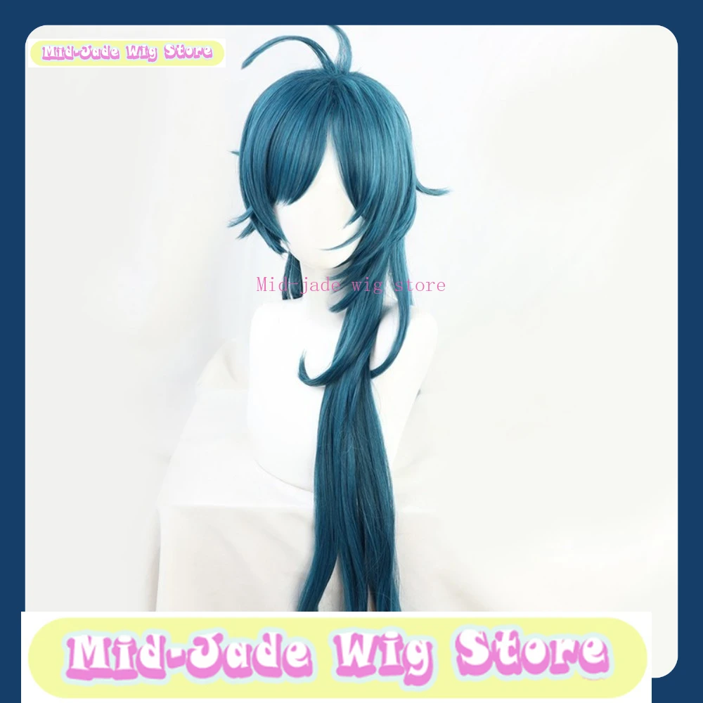 

Genshin Impact Kaeya cosplay costume party synthetic heat-resistant fiber hair Halloween jade wig