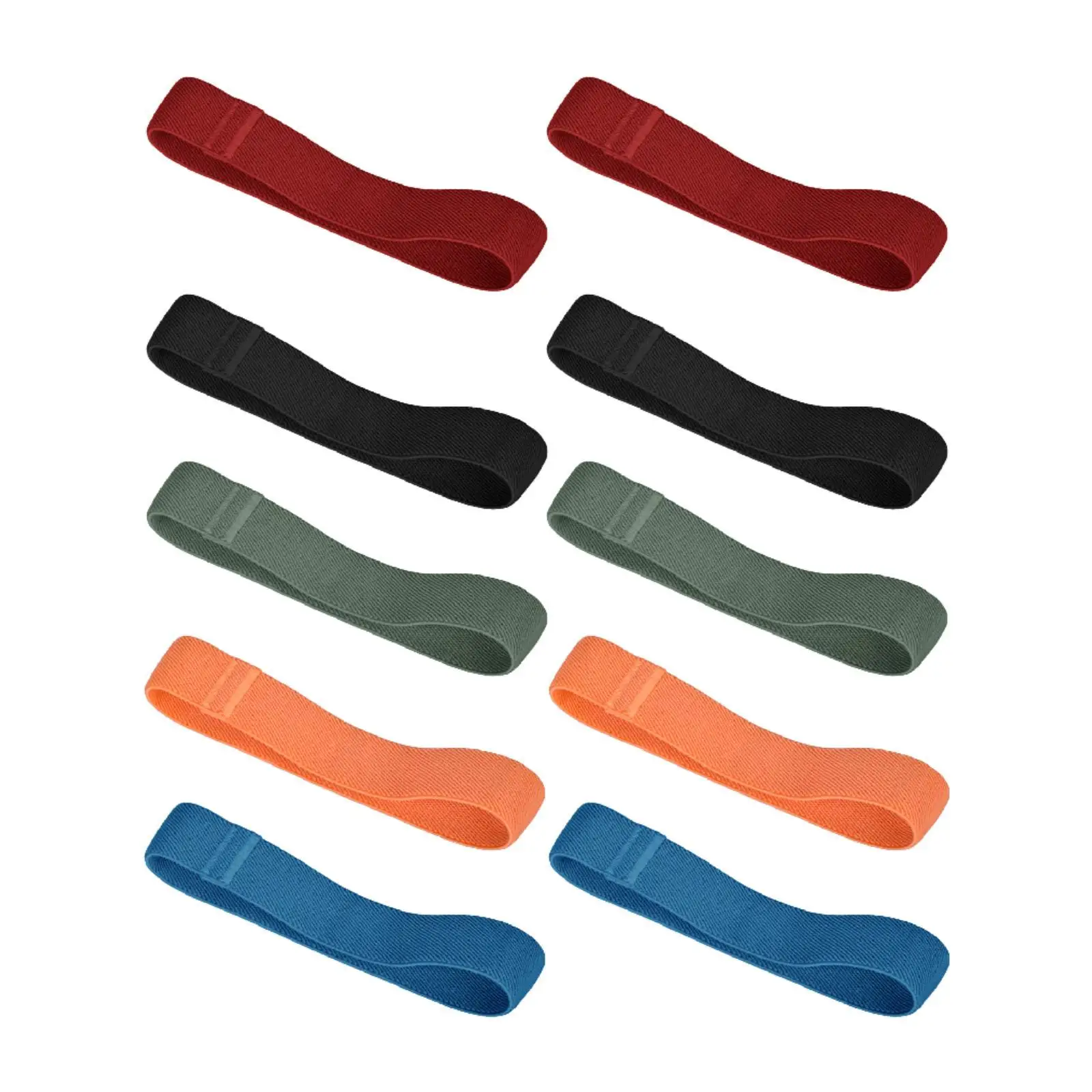 

10 Pieces Bento Box Straps Lunch Box Fixing Bands for Outdoor Picnic Camping