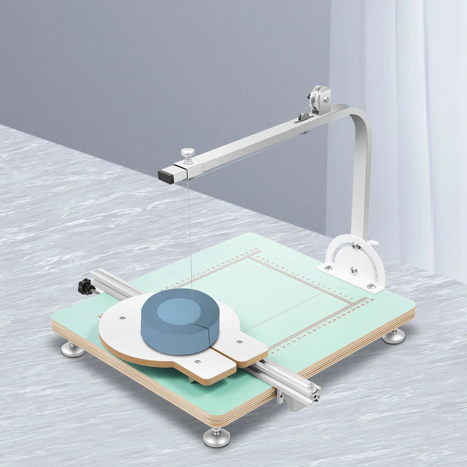

Hot Wire Foam Cutter Table with LED Display and Wire Storage Wheel for Cutting Foam, Sponge, Pearl Cotton, Ribbon, KT Board