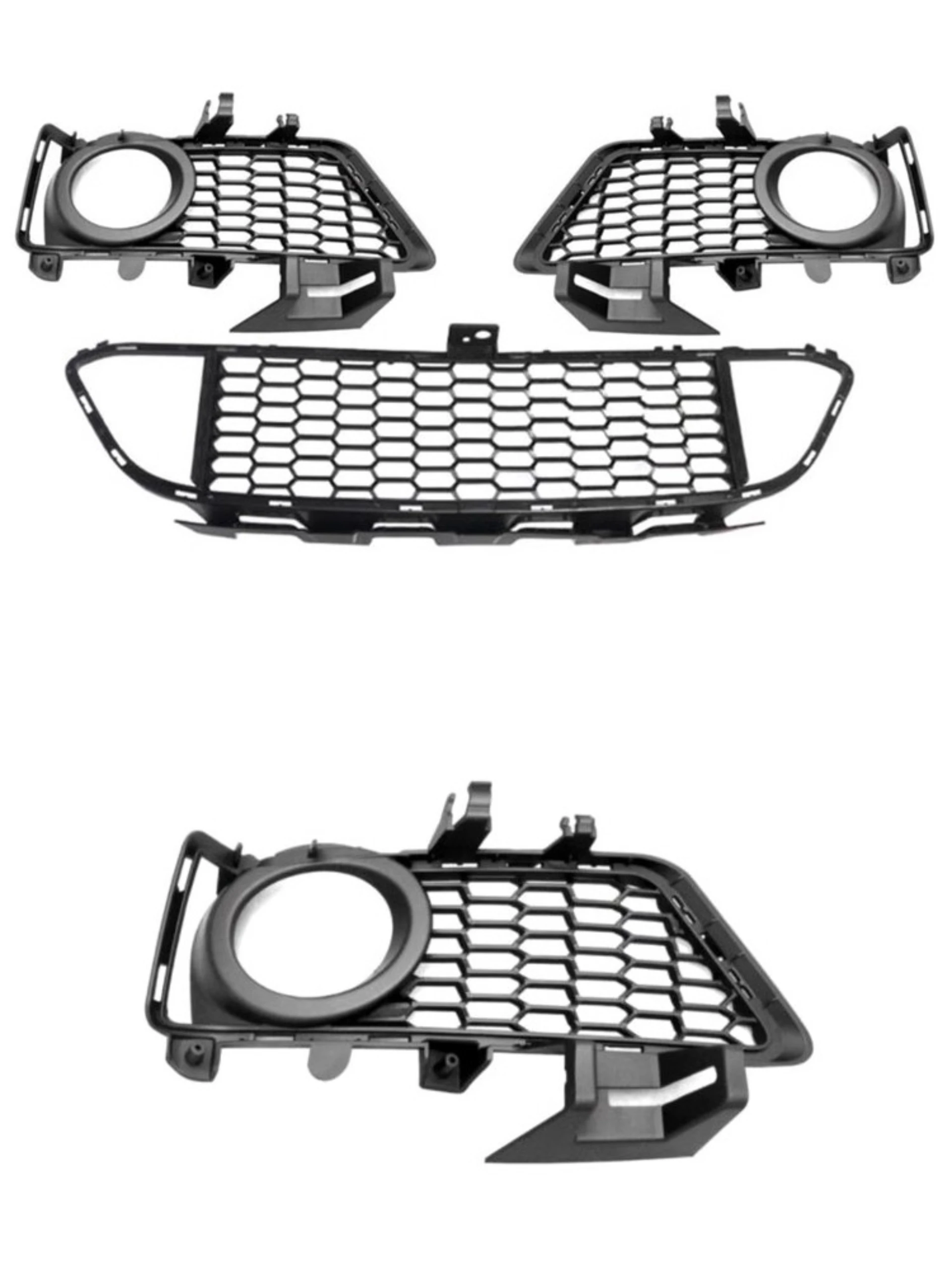 Front Fog Lamp Frame For BMW 3 Series M Sport 328 318 320 325 330 F35 F30 Front Bumper Grille Car Accessories