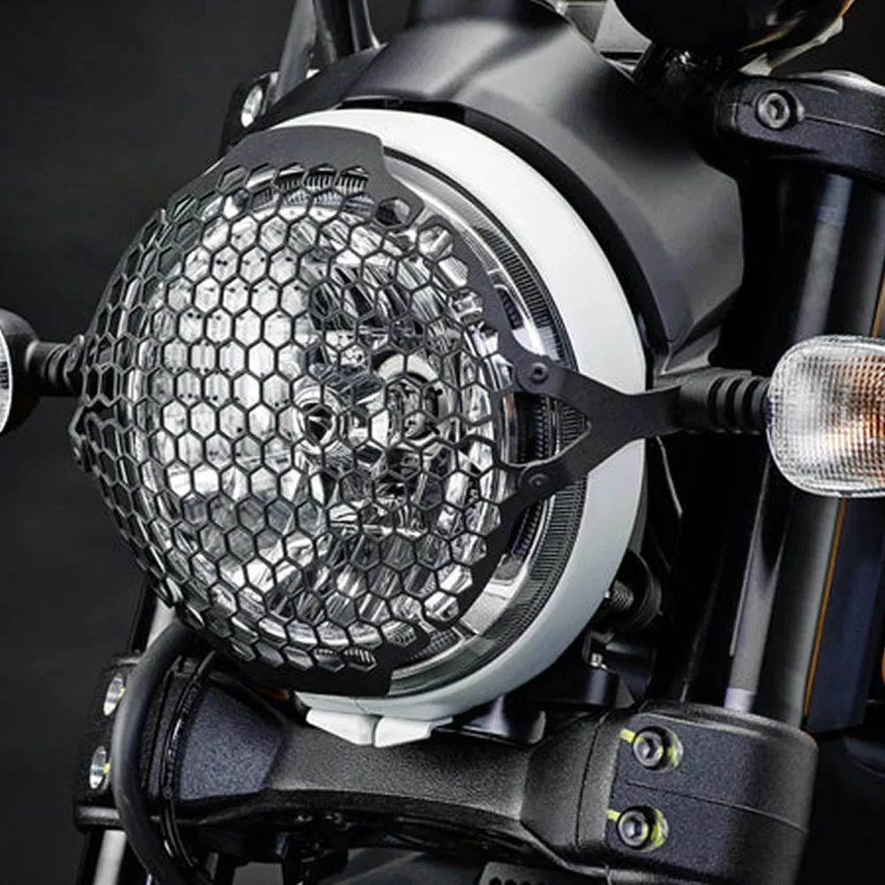 Motorcross Headlight Guard Grille Head light Lamp Grid Cover For Ducati Scrambler Mach Icon Full Throttle Urban Enduro Sixty2