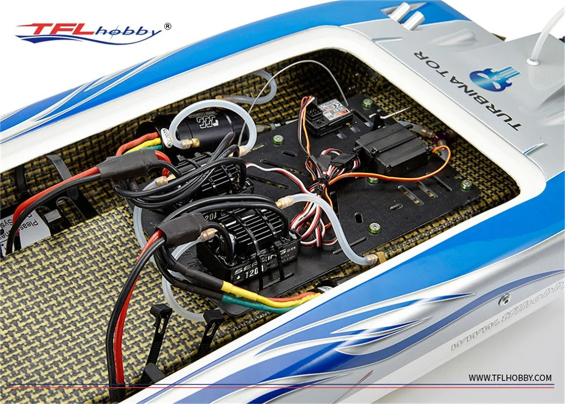 TFL Zonda Ghost Son 1133CAT Twin Hull Fiberglass Brushless Electric Remote Control