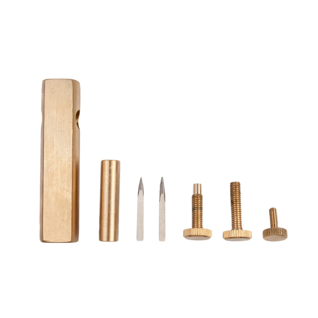 NAOMI Violin Making Tools Brass Purfling Inlay Inlaid Groove Carver Violin Viola Luthier Tooll with Blades