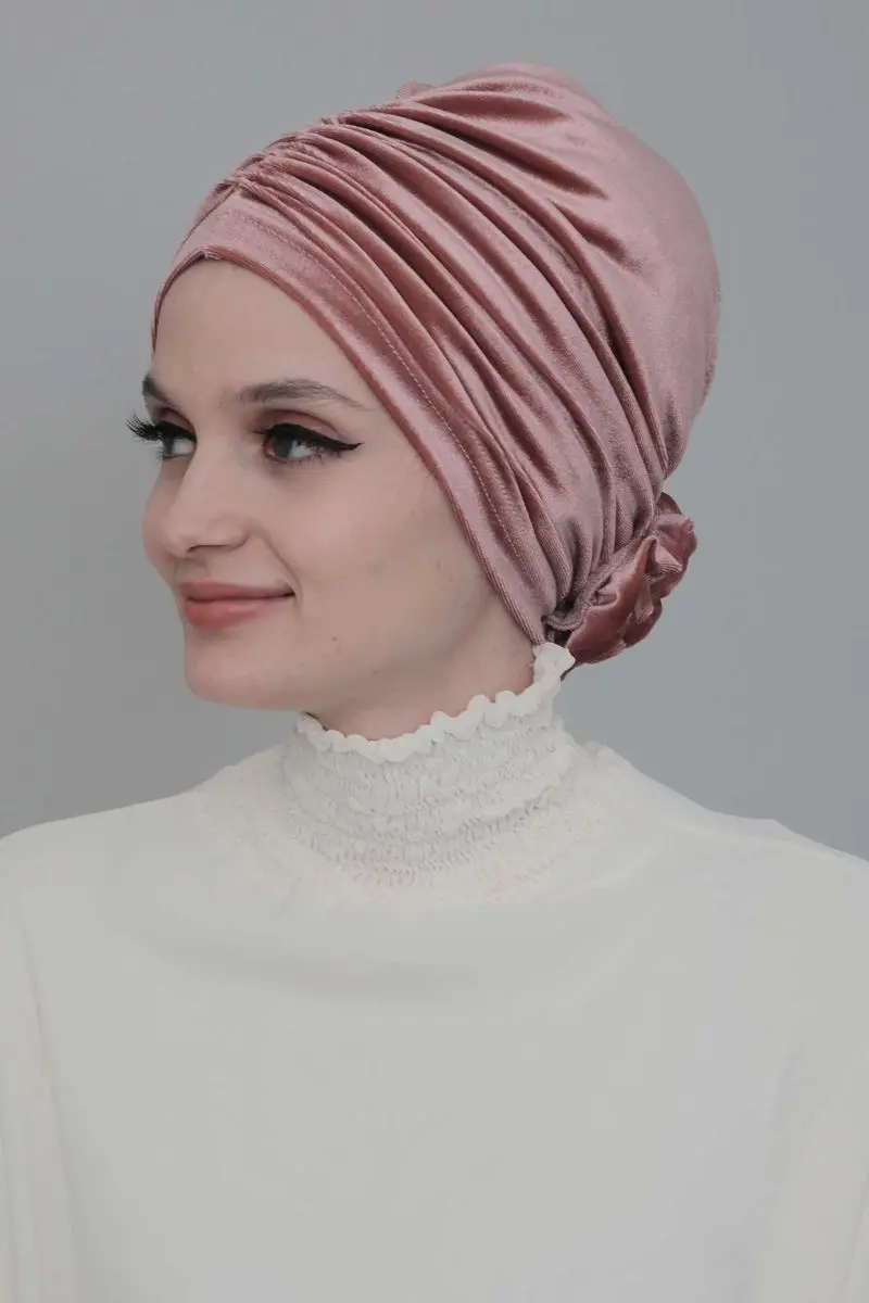 Caixa de rosa de osso de veludo