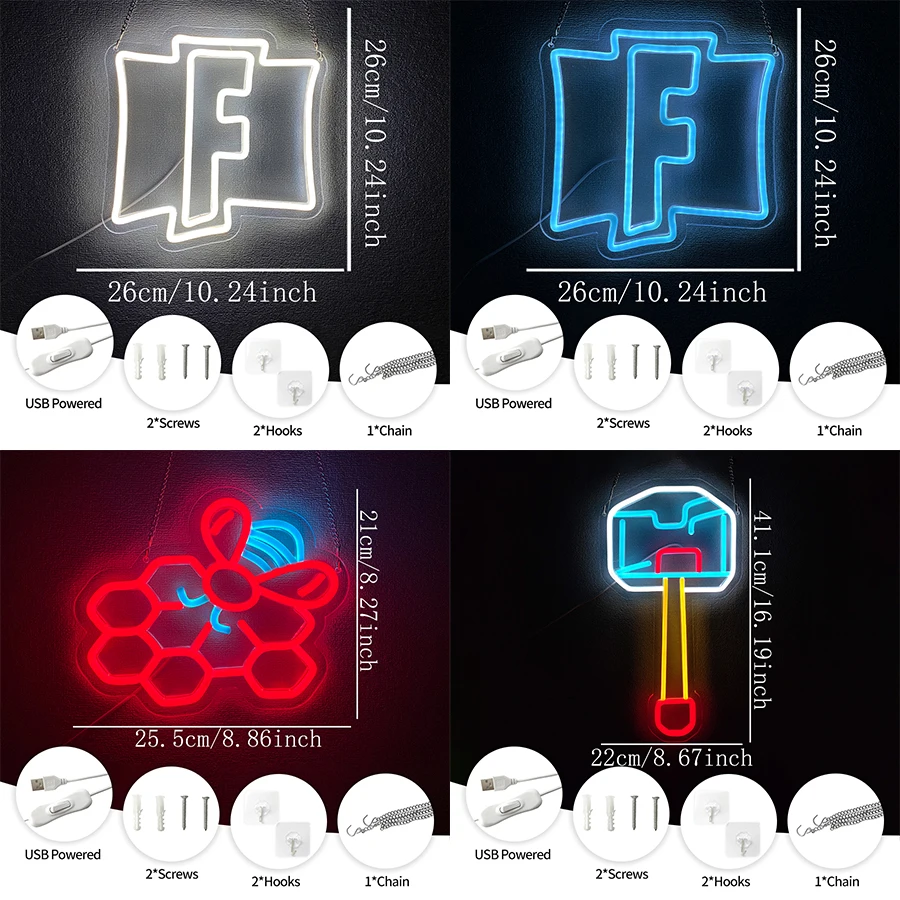 Game Led Neon Sign, Used For Player Room Decor, Teenagers Bedroom, Game Room Wall Lamp For Teenage Boys' Best Player Gift.