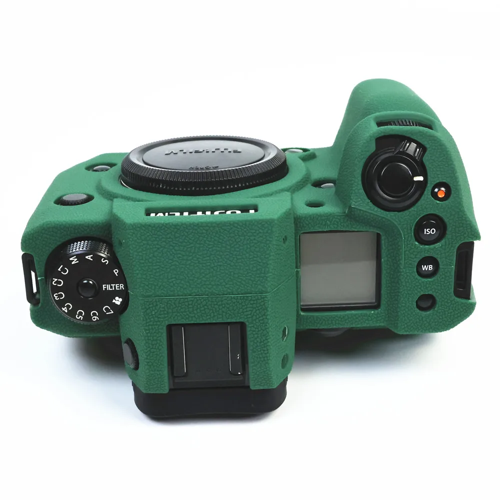Casing silikon penutup badan untuk kamera X-H2s Fuji X-H2