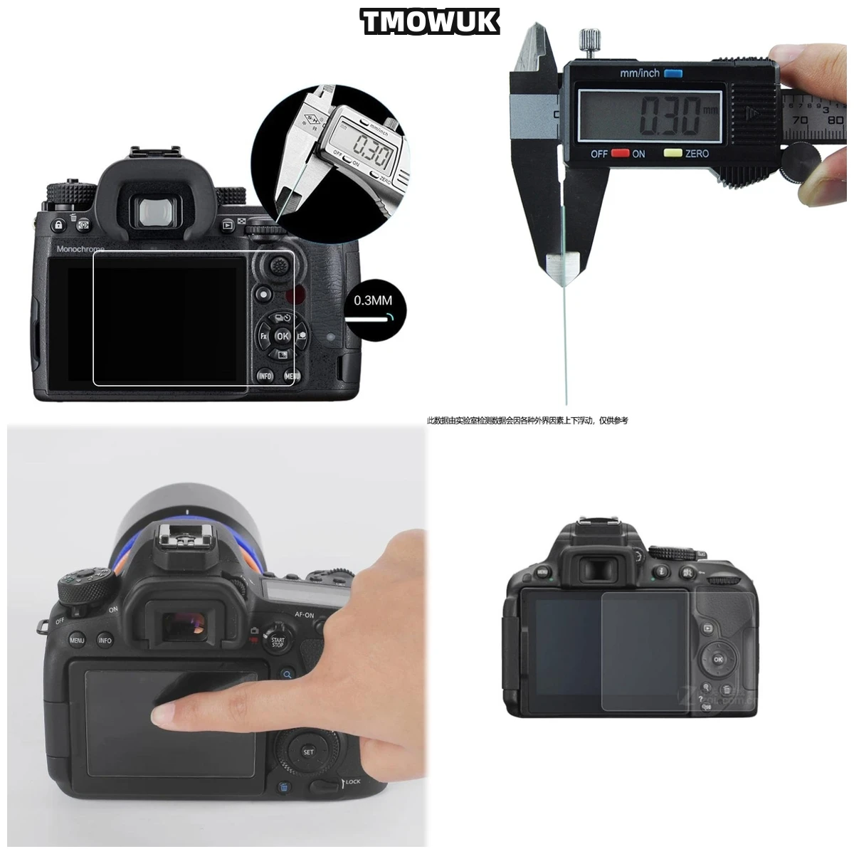

For PENTAX K30 LCD Guard, Crystal Clear 9H Tempered Glass Protection