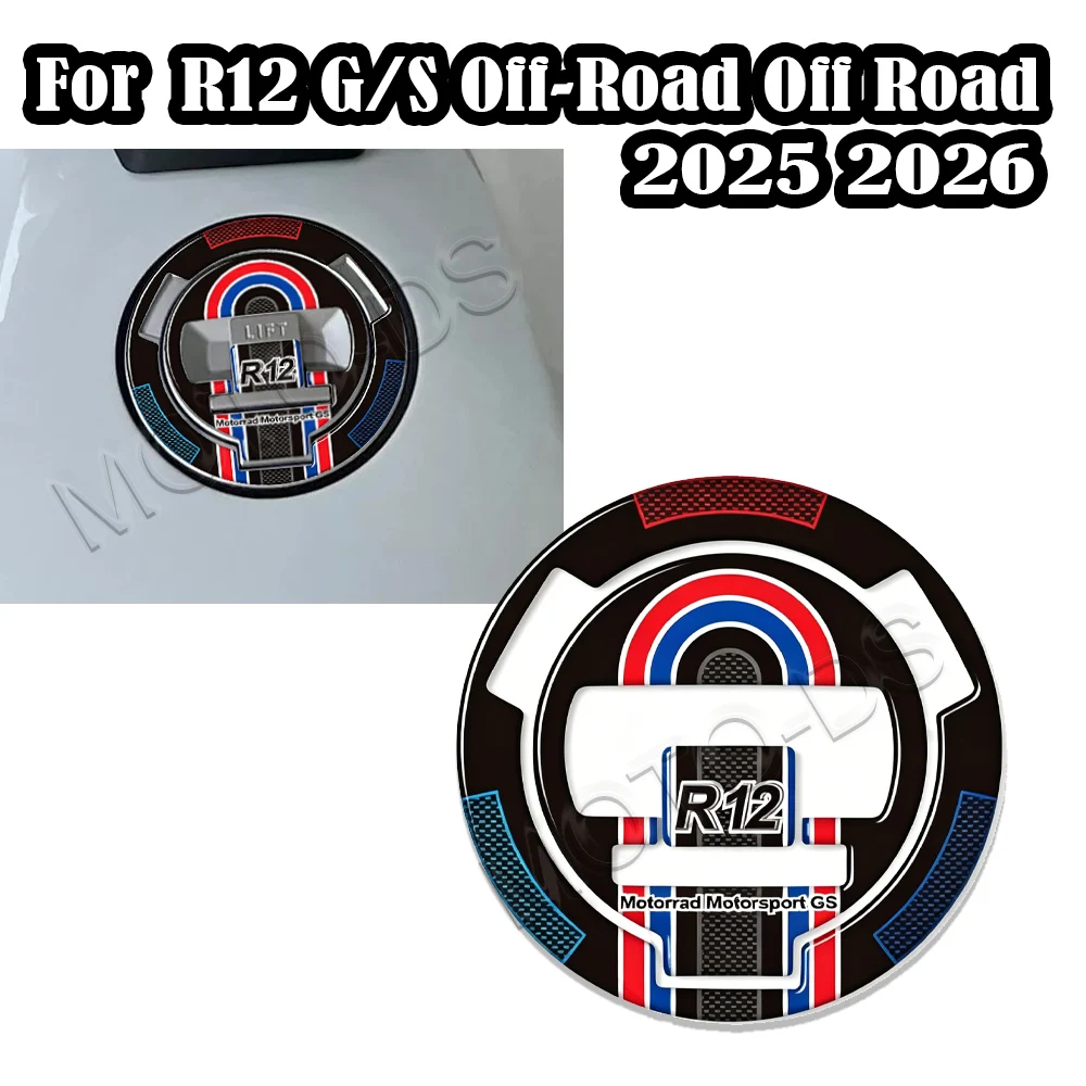 

Fuel Tank Sticker 3D Gel Cover Sticker R12GS Motorcycle Paint Protection Decal For R12 G/S G S Off-Road Off Road Motorcycle 2025