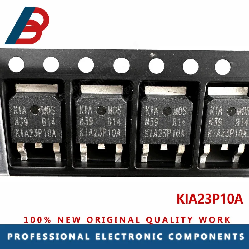 10pcs KIA23P10A-23A-100A TO 252P channel FET MOS tube