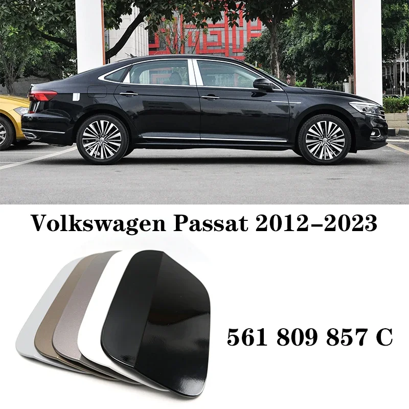 

New Car Gas Fuel Tank Filler Door Lid Cover Cap For VW Volkswagen Passat LH5X 2012-2023 561809857C 561809857E GRU Black White