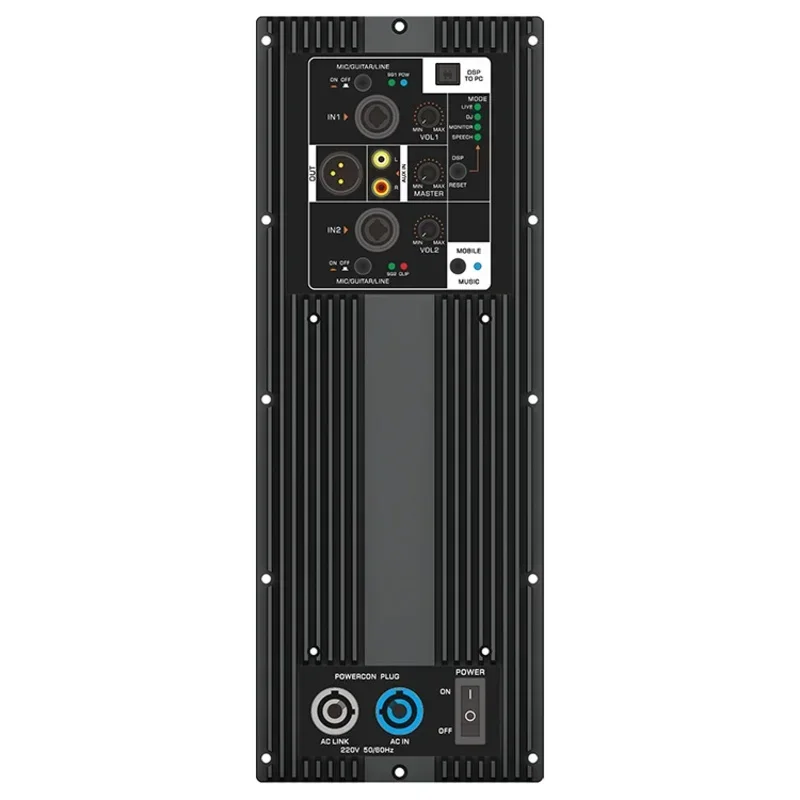 

800W Watt Dsp 2 Channel Class D Speaker Amplifier Board Module For Active Subwoofercheap And Fine