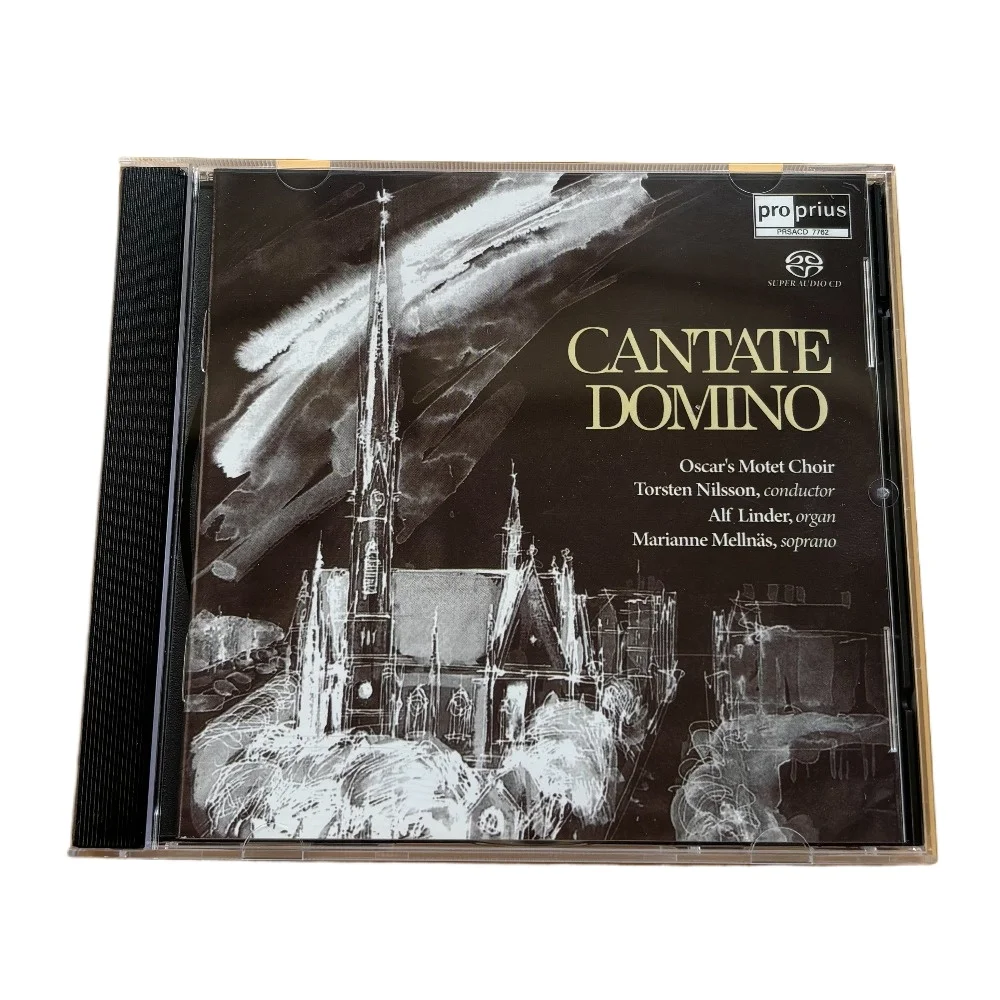 Em Estoque Cantate Domino The Black Church Organ Choral Audiophile CD Torsten Nilsson Proprius Reference Recording Som Premium