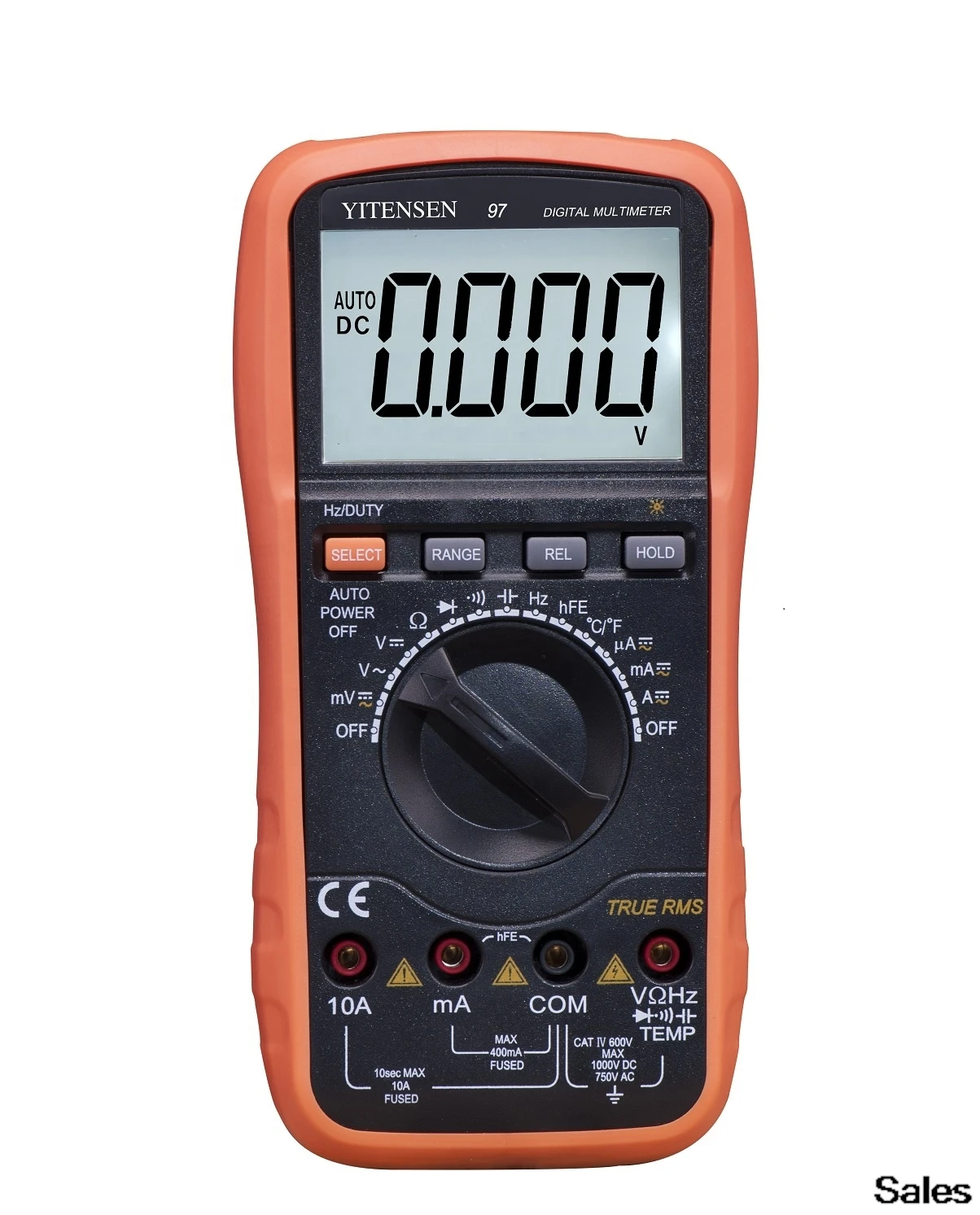 

YITENSEN 97 True RMS 3999 display auto range digital multimeter capacitance frequency resistance temperature multimeters tester