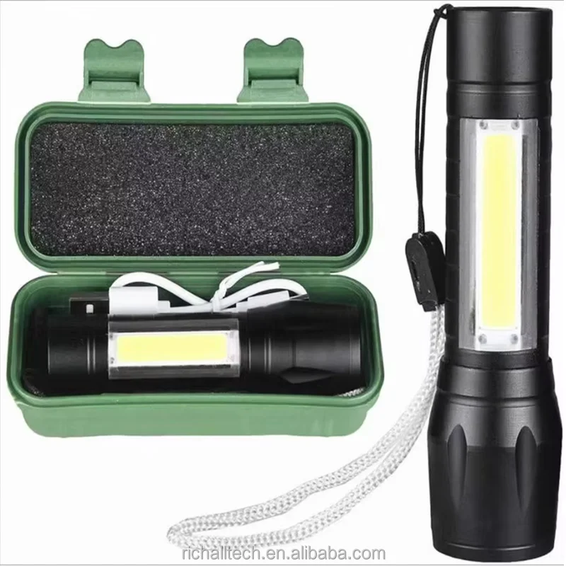 

Portable Camping Waterproof Small Keychain Mini Usb Rechargeable Led Flashlight Torches Made in China