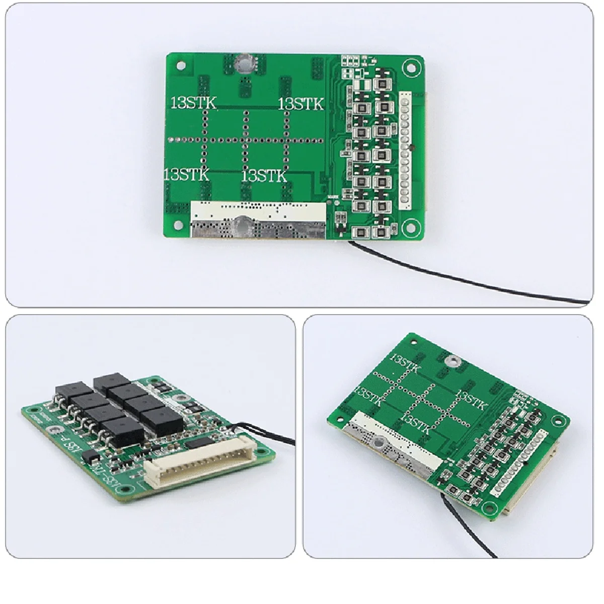 BMS 13S 30A 8MOS 18650 Lithium Battery Charge Balancer Equalizer Board Common Port with Temperature Control