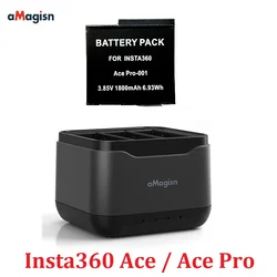 Battery and Charging Hub For Insta360 Ace / Ace Pro Fast Charger Accessories For Insta 360