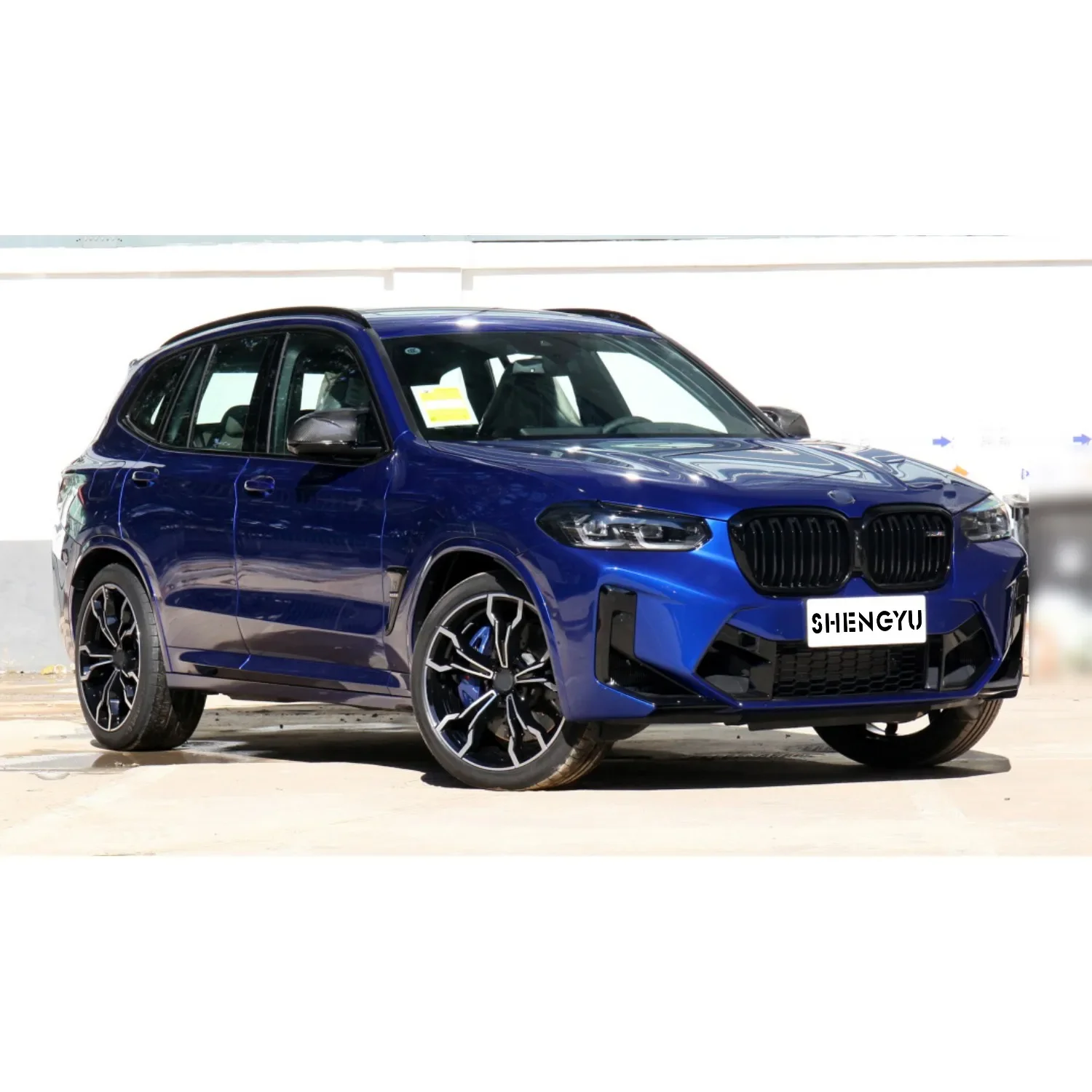 مصنع الساخن بيع طقم هيكل السيارة الوفير ل X3 F25 14-17 قديم إلى جديد F97 LCI X3M ، المصد الأمامي والخلفي مع مصابيح السيارات ، تنورة جانبية