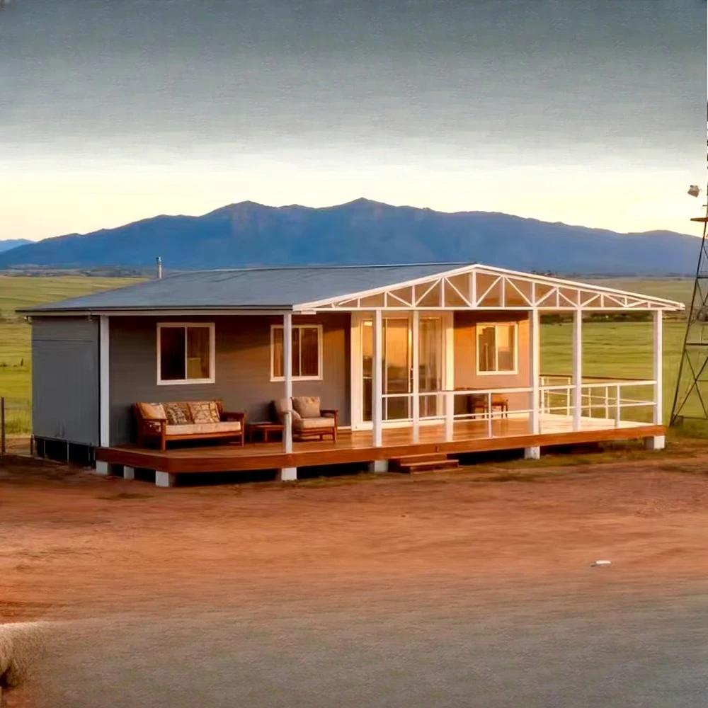 Australian  Custom Trailer Container Prefabricated Integrated House Wheeled Transport Prefabricated Mobile Luxury Residence