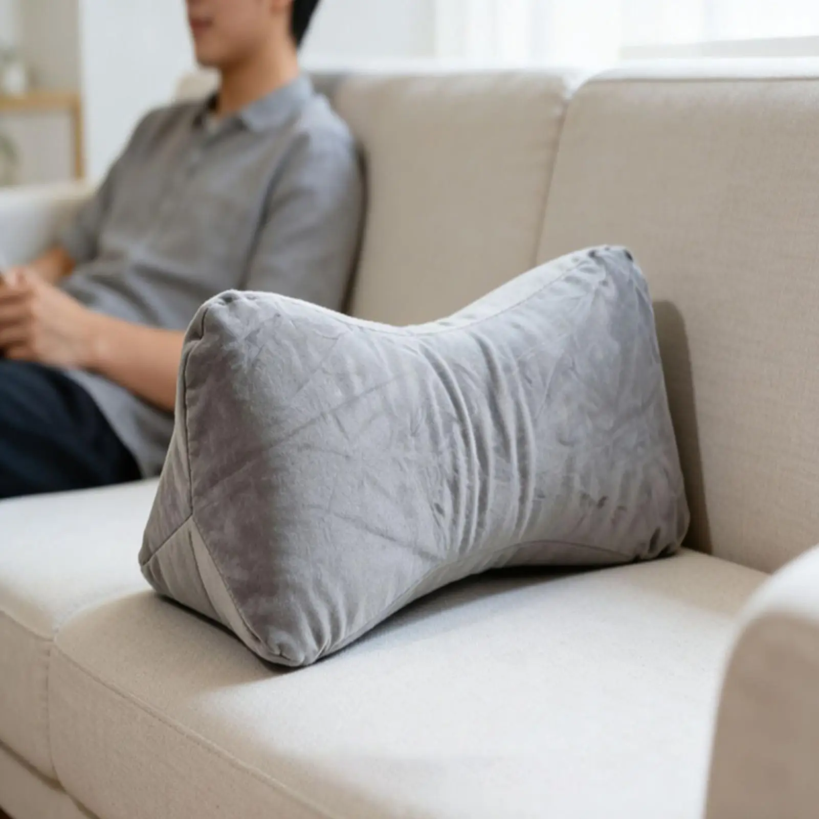 Neck Pillow For Sleeping Cervical Ergonomic Triangular Support Cervical Support Pillow For Sofa Chair Car Back Bed Camping Hotel