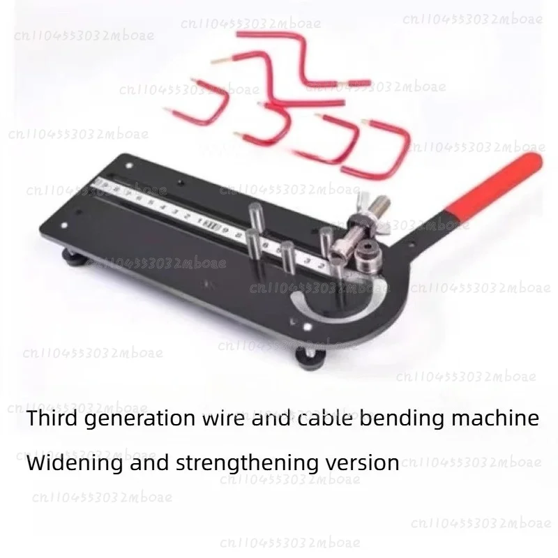 Manual Wire Bending Machine BV Hard Copper Cable Harness Bender Small Folding Forming Hand Tool