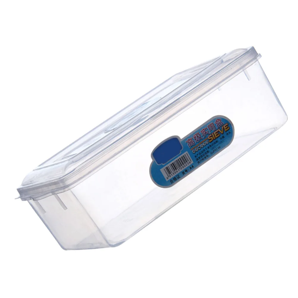 

1pc Crisper Food Storage Boxes Kitchen Preservation Container Vegetable Snacks Sealing Lunch Box Food Fresh