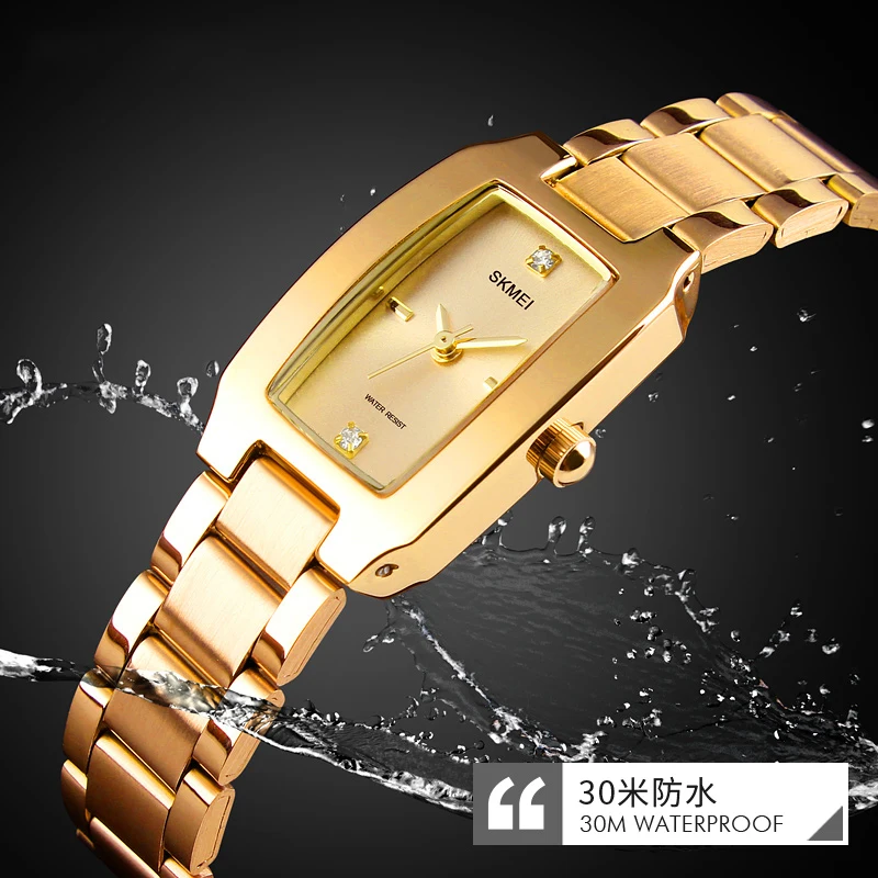 SKMEI Lady Romantic Style Elegance Watches Ladies Casual Outdoor Waterproof Quartz Watch  Fashion Luxury Wristwatches For Women